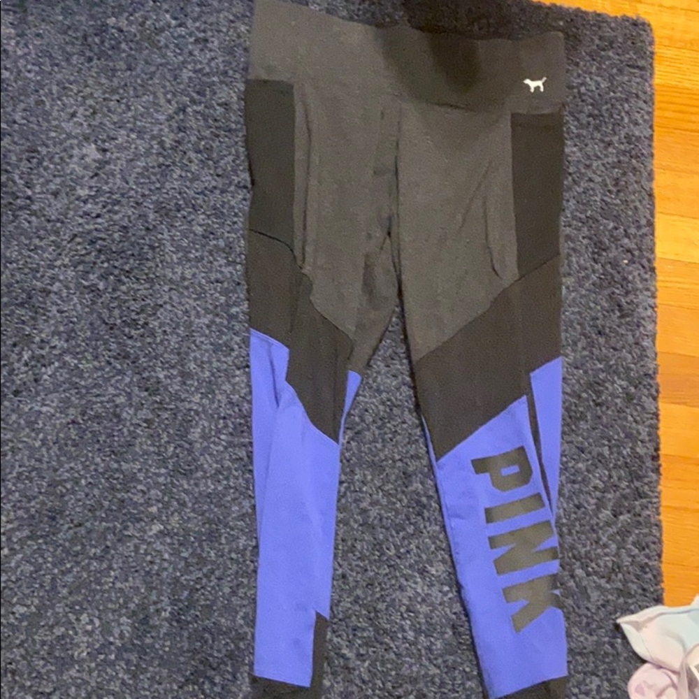 pink yoga leggings